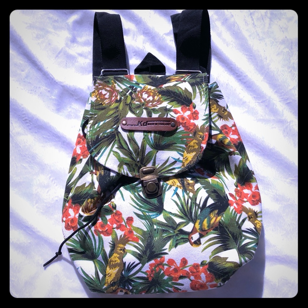 🌴Tropical Paradise Mini Backpack 🎒